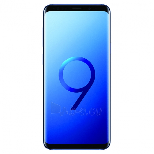 Išmanusis telefonas Samsung G965F Galaxy S9+ 64GB coral blue paveikslėlis 1 iš 3