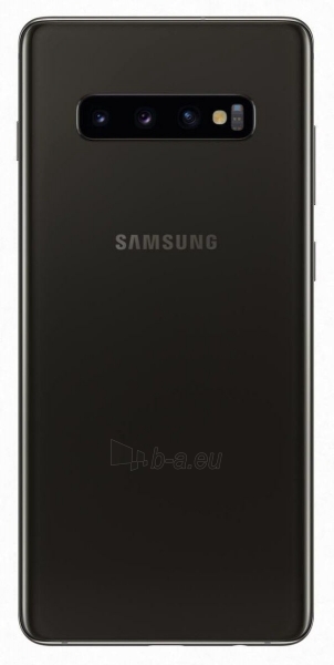 Išmanusis telefonas Samsung G975F/DS Galaxy S10+ Dual 128GB ceramic black paveikslėlis 2 iš 7