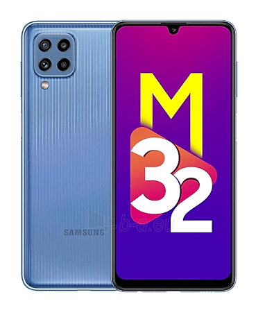 Mobilais telefons Samsung M325FV/DS Galaxy M32 Dual 128GB light blue paveikslėlis 1 iš 9
