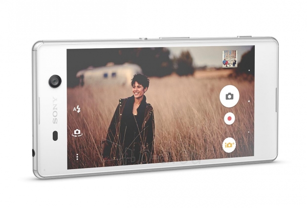 Smart phone Sony E5633 Xperia M5 Dual white Used (grade:A) paveikslėlis 2 iš 2