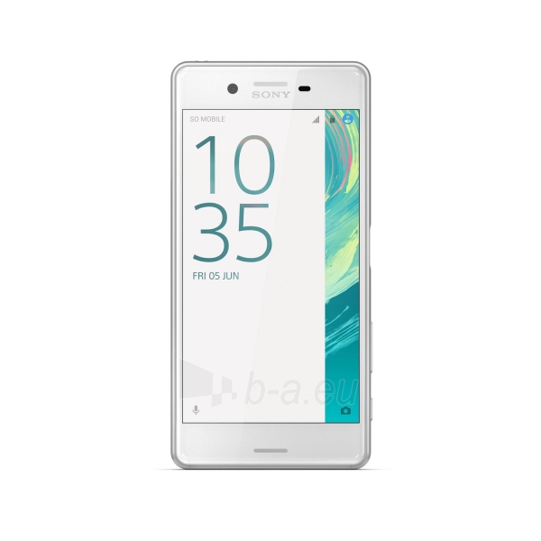 Išmanusis telefonas Sony F5121 Xperia X 32GB white paveikslėlis 3 iš 5
