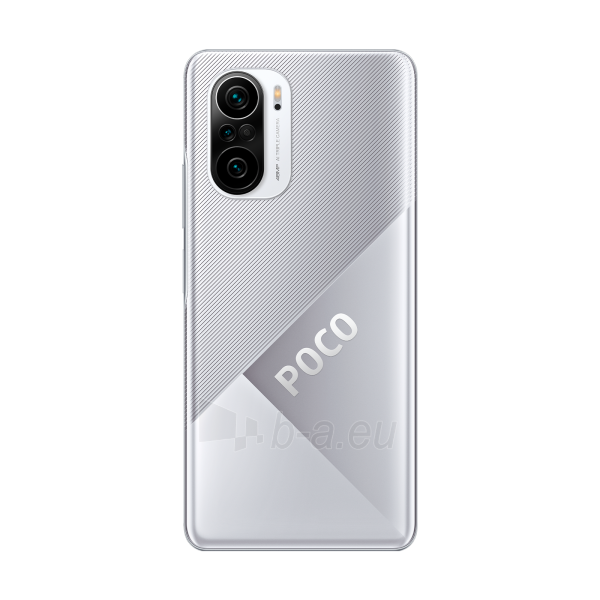 Išmanusis telefonas Xiaomi Poco F3 5G Dual 6+128GB moonlight silver paveikslėlis 3 iš 5