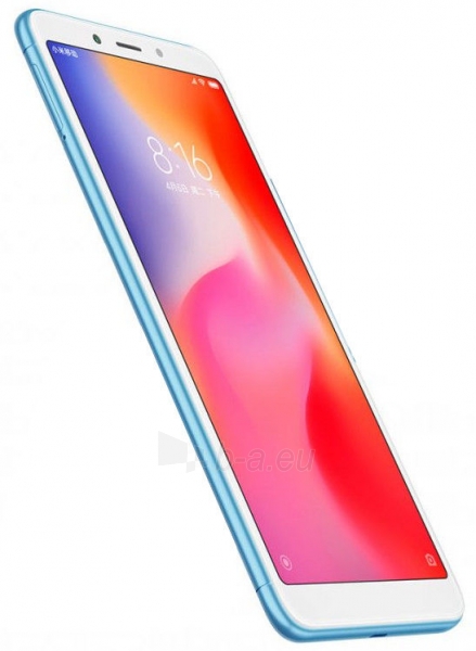 Smart phone Xiaomi Redmi 6A Dual 2+32GB blue paveikslėlis 2 iš 6