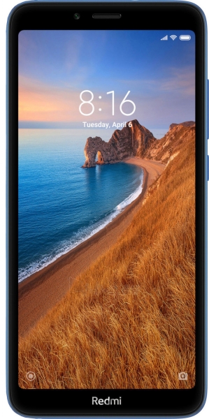 Smart phone Xiaomi Redmi 7A Dual 2+16GB matte blue paveikslėlis 1 iš 7
