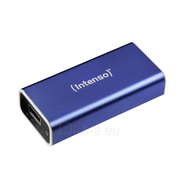 Išorinė baterija Intenso A5200 blue 7322425 (5200mAh) paveikslėlis 2 iš 4