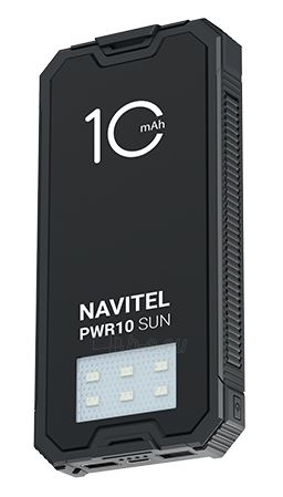 Išorinė baterija Navitel PWR10 Sun paveikslėlis 4 iš 8
