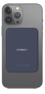 Išorinė baterija Orsen EW50 Magnetic Wireless Power Bank for iPhone 12 and 13 4200mAh blue paveikslėlis 8 iš 8