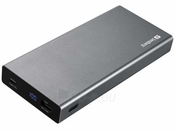 Išorinė baterija Sandberg 420-52 Powerbank USB-C PD 100W 20000 paveikslėlis 1 iš 2