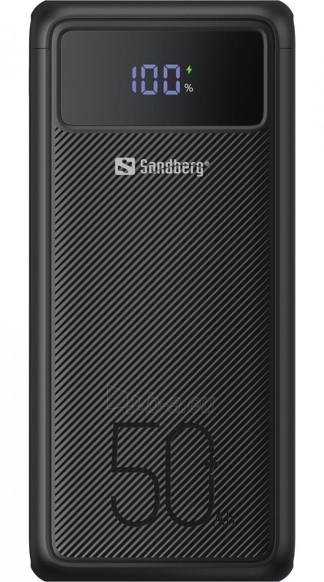 Išorinė baterija Sandberg 420-75 Powerbank USB-C PD 130W 50000 paveikslėlis 3 iš 7