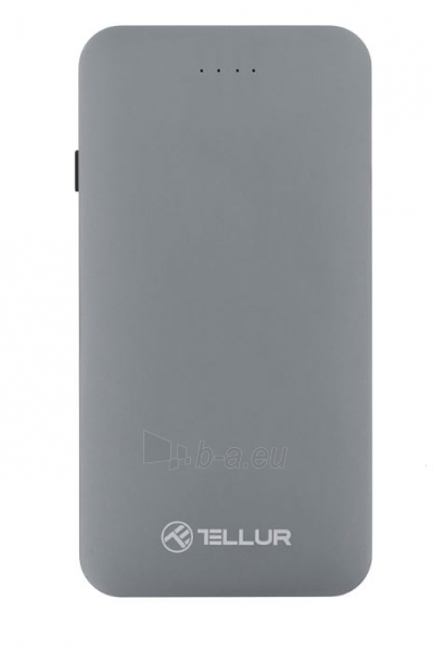 Išorinė baterija Tellur Power Bank QC 3.0 Fast Charge, 5000mAh, 3in1 gray paveikslėlis 1 iš 5