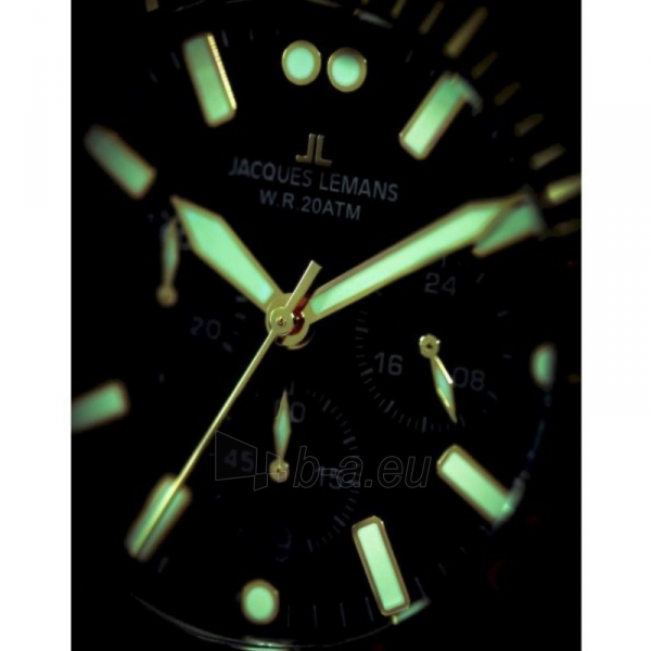 Moteriškas laikrodis Jacques Lemans Chronograph 1-2091I paveikslėlis 4 iš 6