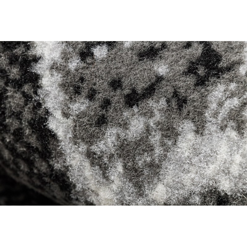 Juodos spalvos kilimas MARMUR | 80x150 cm paveikslėlis 13 iš 16