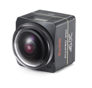 Kamera Kodak SP360 4k Extrem Kit Black paveikslėlis 3 iš 4