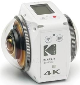 Kamera Kodak VR360 4K Ultimate Pack White paveikslėlis 2 iš 4