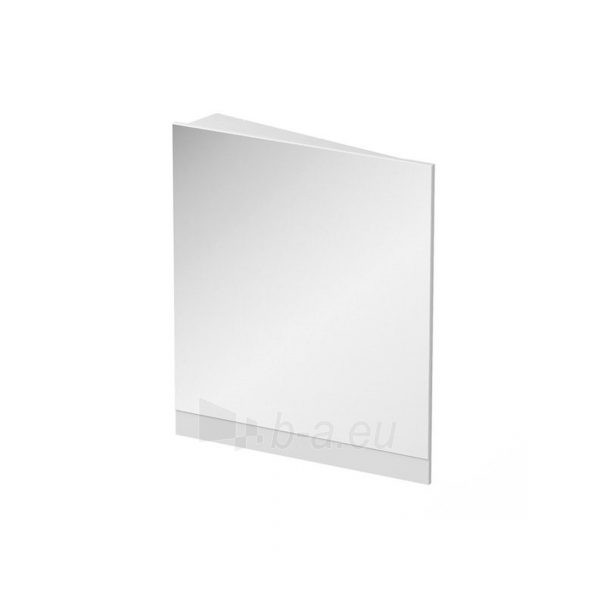 Kampinis veidrodis 10°, 550, L white paveikslėlis 1 iš 2