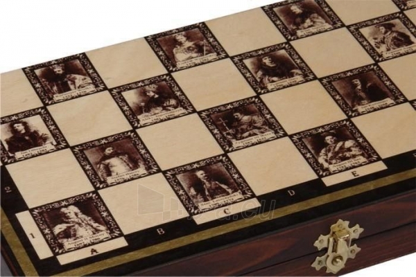 Karališki maži šachmatai 34,5 x 35 cm paveikslėlis 2 iš 5