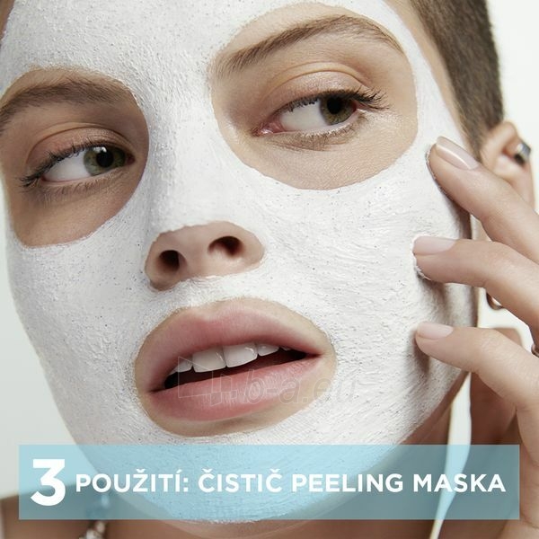 Maska Garnier 3in1 Pure Cleaning gel, peeling and mask 150 ml paveikslėlis 4 iš 7
