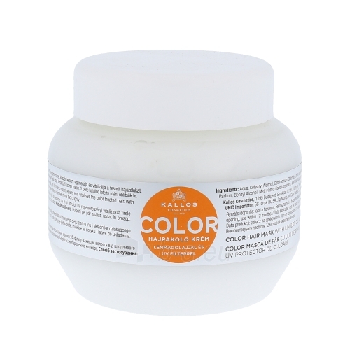 Kallos Color Hair Mask Cosmetic 275ml paveikslėlis 1 iš 2