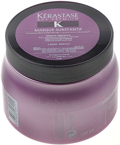 Kaukė plaukams Kerastase Age Premium Masque Substantif Masque Regenerant Cosmetic 500ml paveikslėlis 1 iš 1