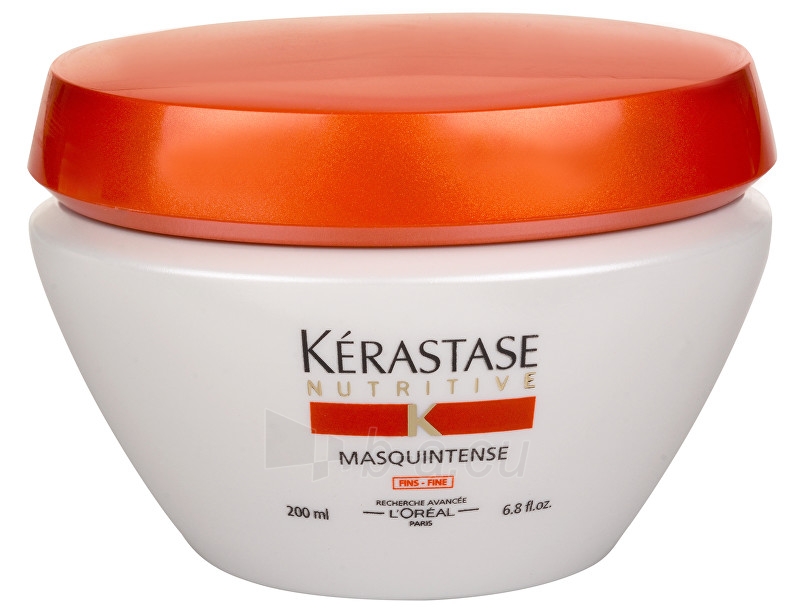 Kaukė plaukams Kérastase Intensive Nourishing Mask for fine hair Masquintense Irisome 200 ml paveikslėlis 2 iš 4