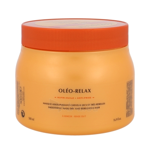 Kaukė plaukams Kerastase Nutritive Oleo Relax Masque for Dry Rebelliou Hair Cosmetic 500 ml paveikslėlis 1 iš 1