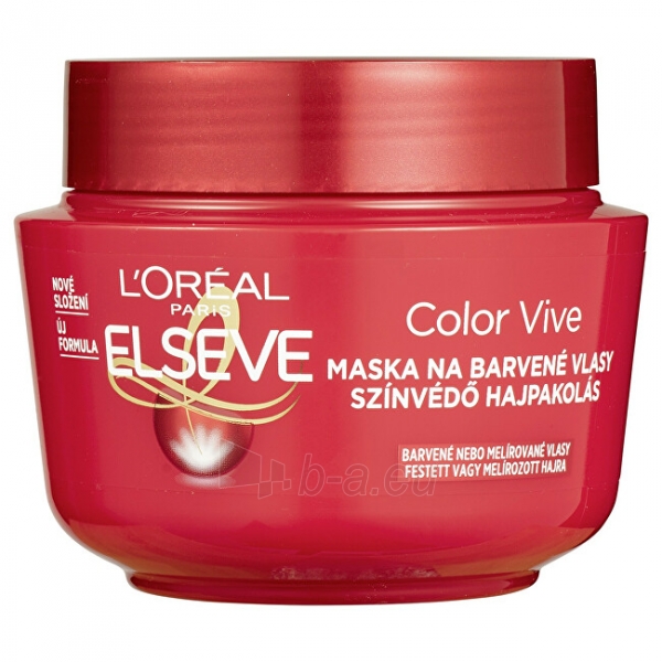 L´Oreal Paris Elseve Color Vive Mask Cosmetic 300ml paveikslėlis 1 iš 6