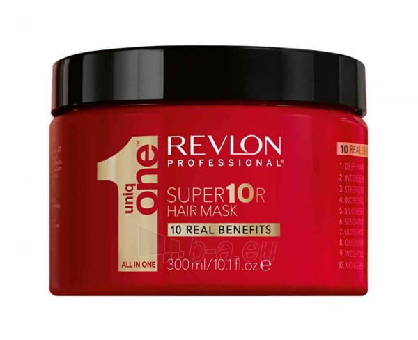 Kaukė plaukams Revlon Uniq One Superior Hair Mask Cosmetic 300ml paveikslėlis 2 iš 2