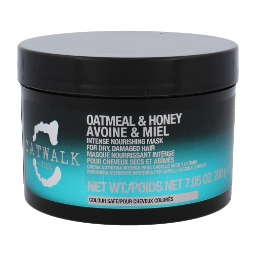Kaukė plaukams Tigi Catwalk Oatmeal & Honey Nourishing Mask Cosmetic 200g paveikslėlis 1 iš 1