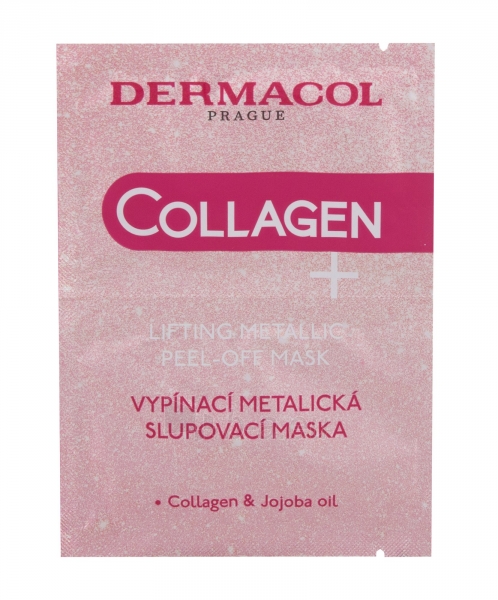 Kaukė sausai skin Dermacol Collagen+ Lifting Metallic Peel-Off 15ml paveikslėlis 1 iš 1