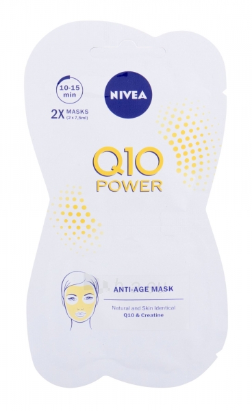 Kaukė sausai skin Nivea Q10 Power Anti-Age 15ml paveikslėlis 1 iš 1