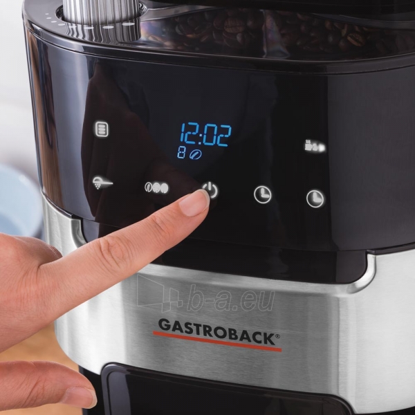 Kavos aparatas Gastroback 42711_S Coffee Machine Grind & Brew Pro Thermo paveikslėlis 5 iš 7