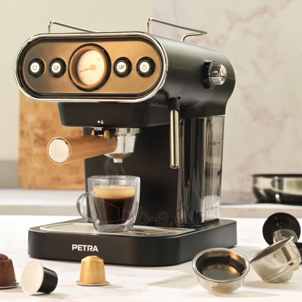Kavos aparatas Petra PT5108VDEEU7 3 in 1 Espresso Machine paveikslėlis 9 iš 10