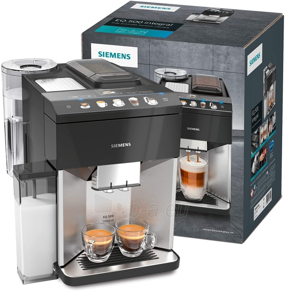 Coffee maker Siemens EQ.500 integral TQ507D03 paveikslėlis 8 iš 8