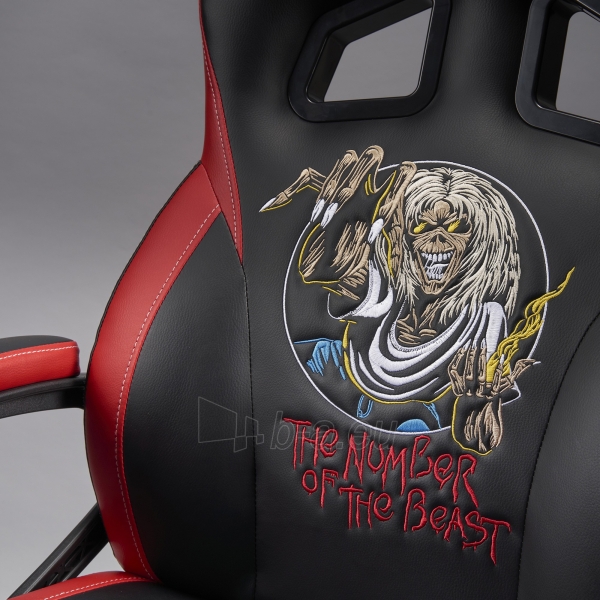 Kėdė Subsonic Original Gaming Seat Iron Maiden paveikslėlis 2 iš 10
