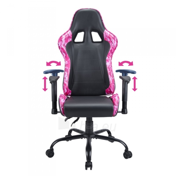Kėdė Subsonic Pro Gaming Seat Pink Power paveikslėlis 4 iš 10