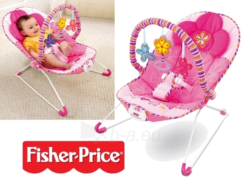 Kėdutė-supynė Rožiniai sapnai Fisher Price T5051-0 paveikslėlis 1 iš 1