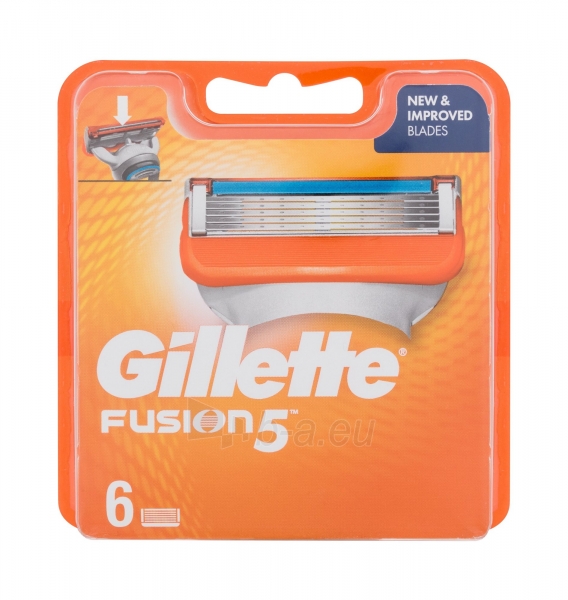 Keičiamasis peiliukas Gillette Fusion 6vnt paveikslėlis 1 iš 1