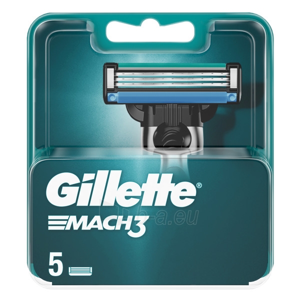 Keičiamos galvutės Gillette Mach3 - 12 vnt paveikslėlis 3 iš 3