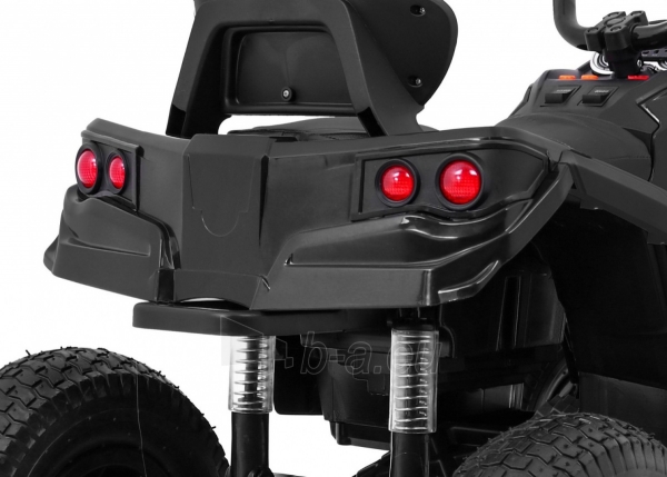 Keturratis Quad ATV su pripučiamomis padangomis, juodas paveikslėlis 10 iš 13