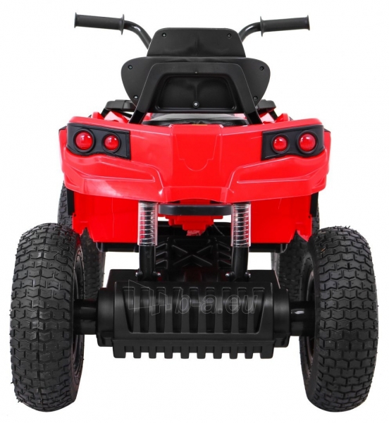 Keturratis Quad ATV su pripučiamomis padangomis, raudonas paveikslėlis 11 iš 12