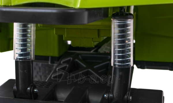 Keturratis Quad ATV su pripučiamos padangomis, žalias paveikslėlis 11 iš 13
