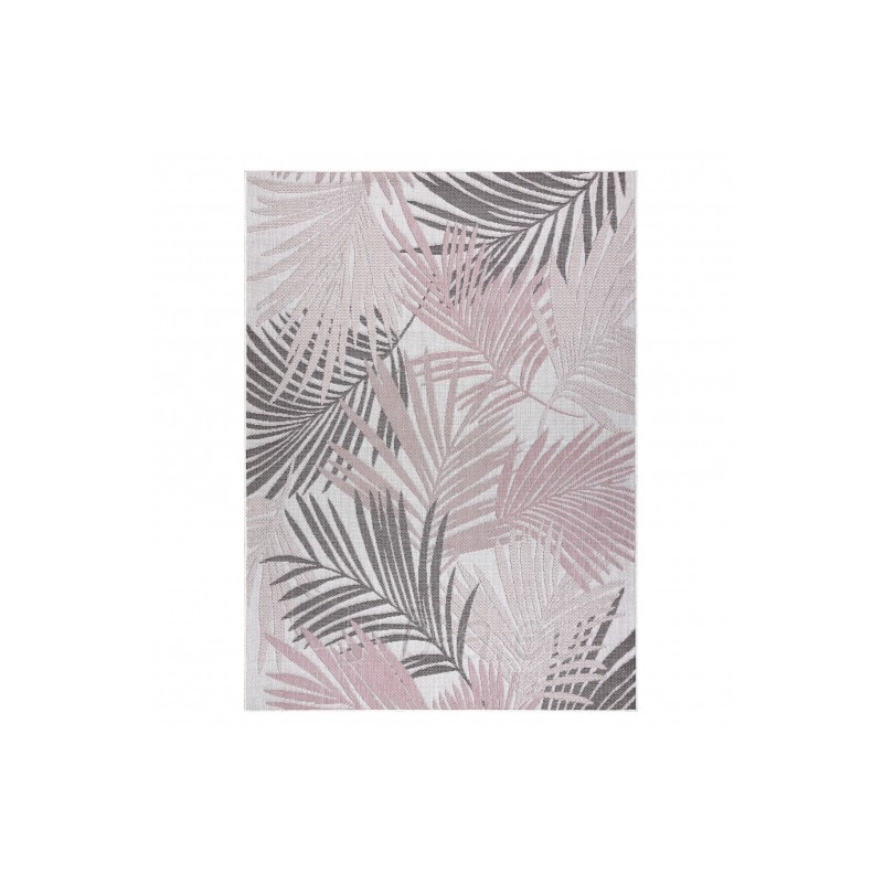 Kilimas su rožiniais akcentais SISAL SION Palmės | 120x170 cm paveikslėlis 2 iš 16
