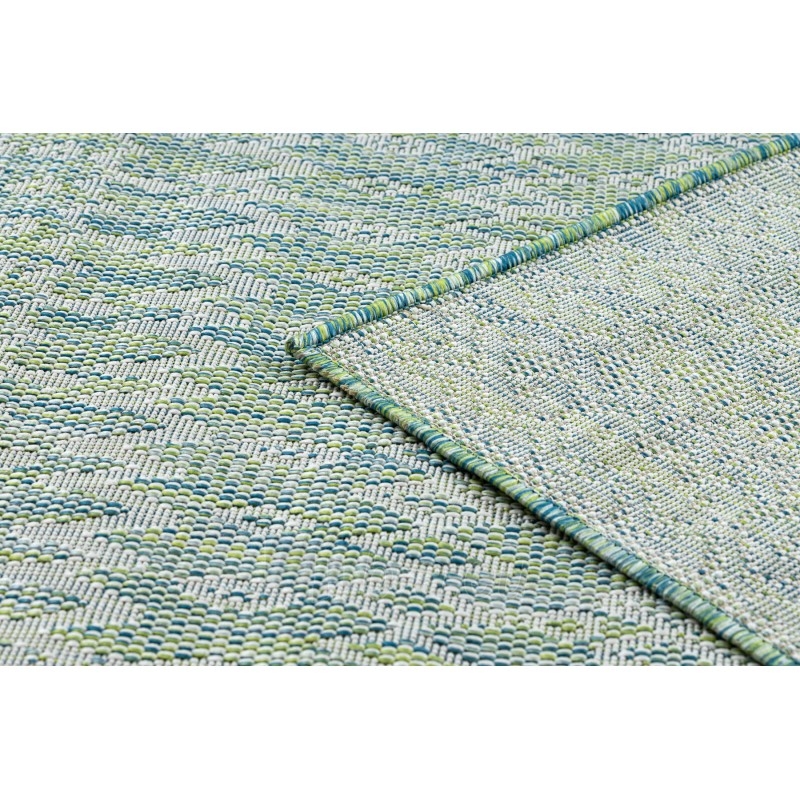 Kilimas su žaliais ir mėlynais akcentais SION Deimantai | 140x190 cm paveikslėlis 15 iš 16