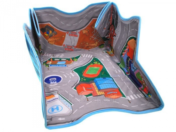 Vaikiškas žaidimų kilimėlis - dėžė žaislams paveikslėlis 4 iš 8