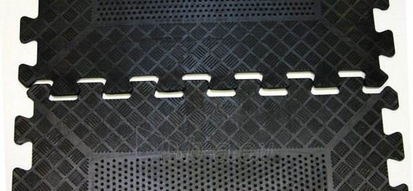 Kilimėlis treniruokliui inSPORTline juodas 0.6 mm paveikslėlis 4 iš 7