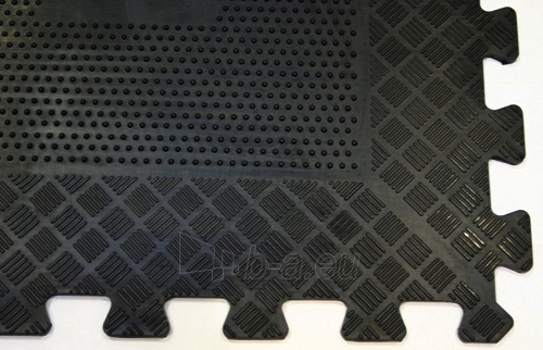 Kilimėlis treniruokliui inSPORTline juodas 0.6 mm paveikslėlis 6 iš 7