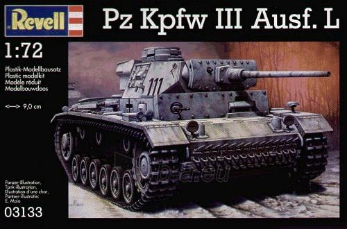 Klijuojamas modelis REVELL 03133 Pz Kpfw III Ausf L paveikslėlis 1 iš 1