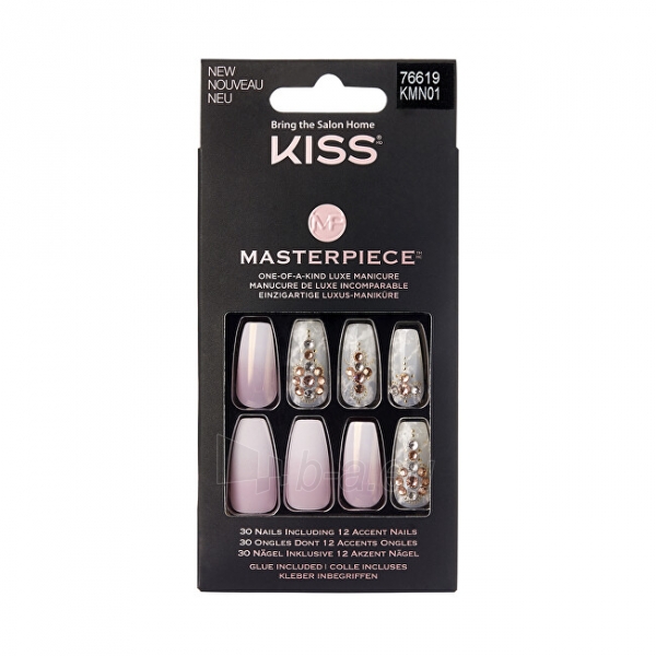 Klijuojami nagai KISS Adhesive nails Masterpiece Nails Kitty Gurl 30 pcs paveikslėlis 1 iš 1