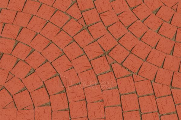 Klinkerinės grindinio trinkelės Lode MOZAIKA raudonos paveikslėlis 1 iš 3