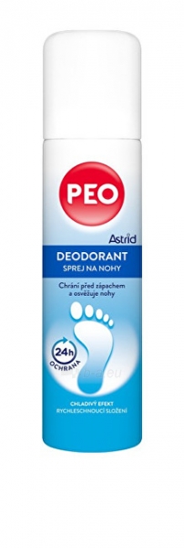 Kojų dezodorantas Astrid Foot deodorant spray PEO 150 ml paveikslėlis 1 iš 1